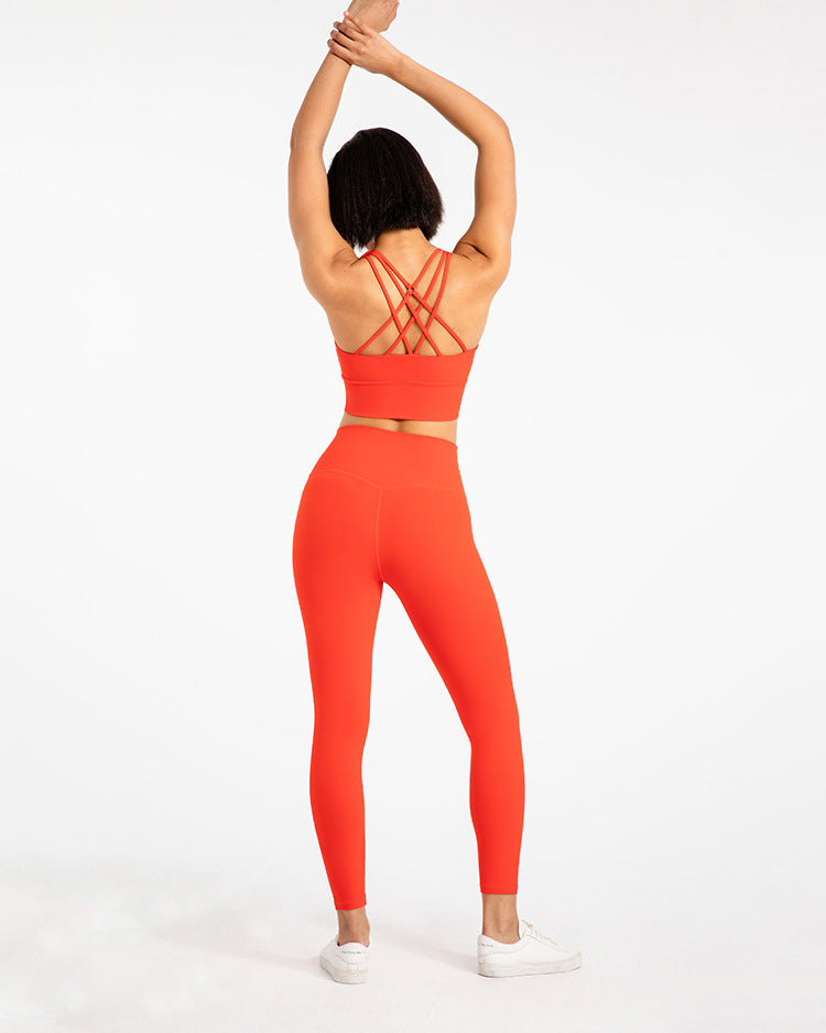 Sexy Women Outdoor Running Yoga Sets for Exercising-Activewear-1-4/S-Free Shipping Leatheretro