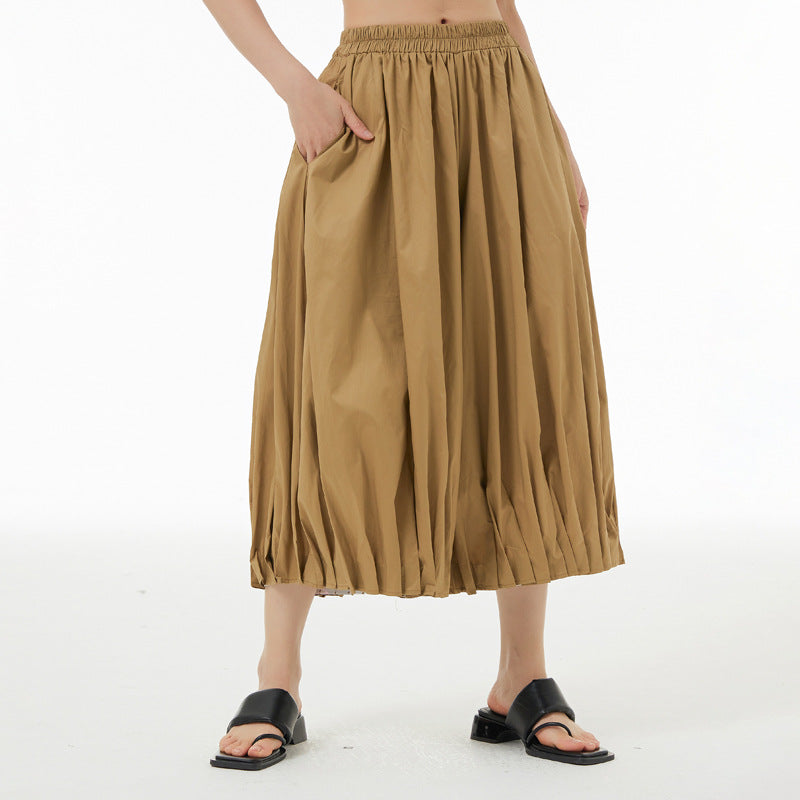 Designed Summer Plus Sizes Cropped Pants-Pants-Khaki-One Size-Free Shipping Leatheretro