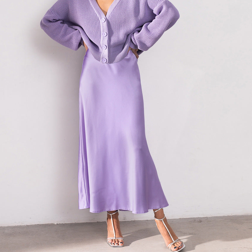 Sexy High Waist Summer Women Skirts-Skirts-Purple-S-Free Shipping Leatheretro