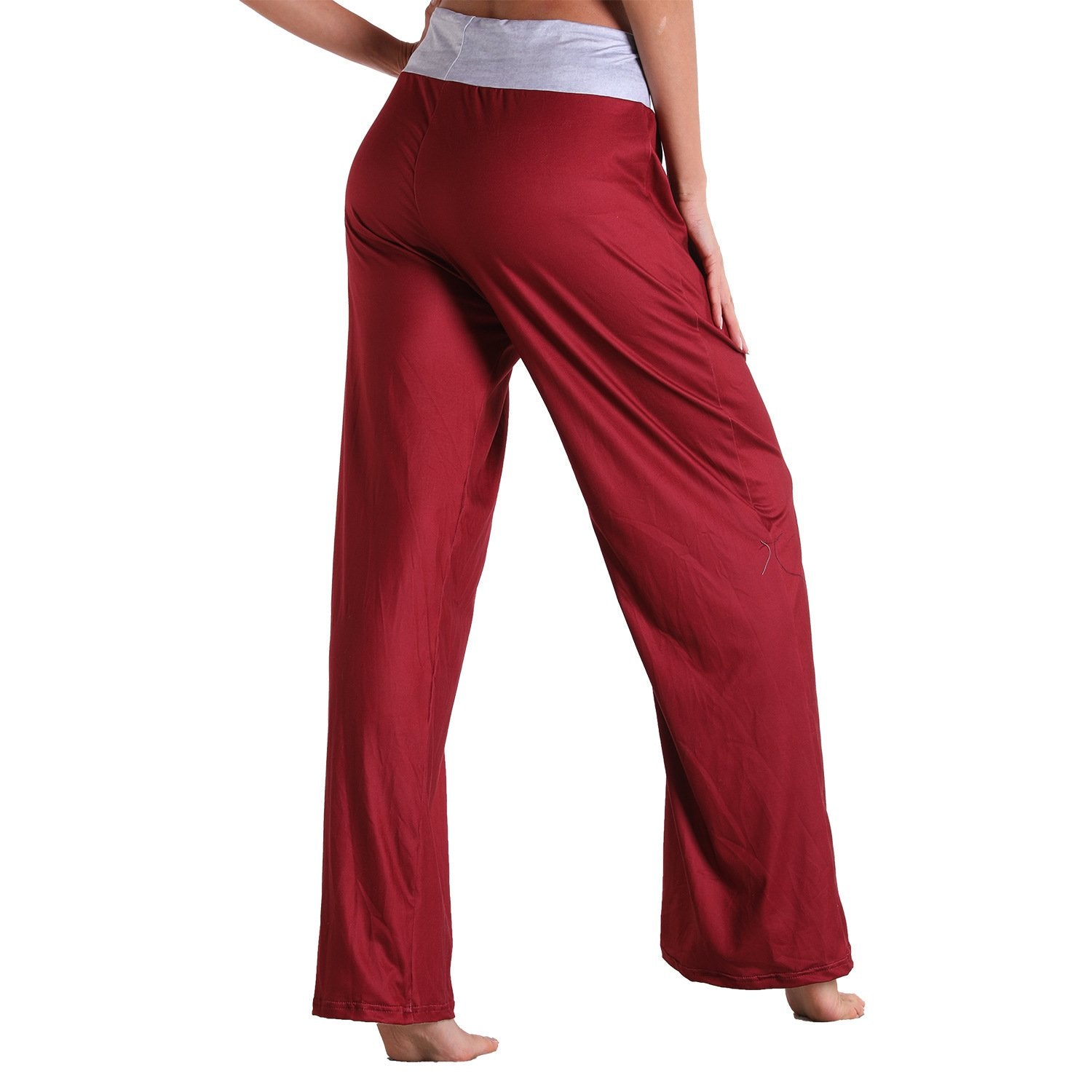 Casual Bandage Solid Loose Homewear Pajamas Pants-Pajamas-2011-S-Free Shipping Leatheretro