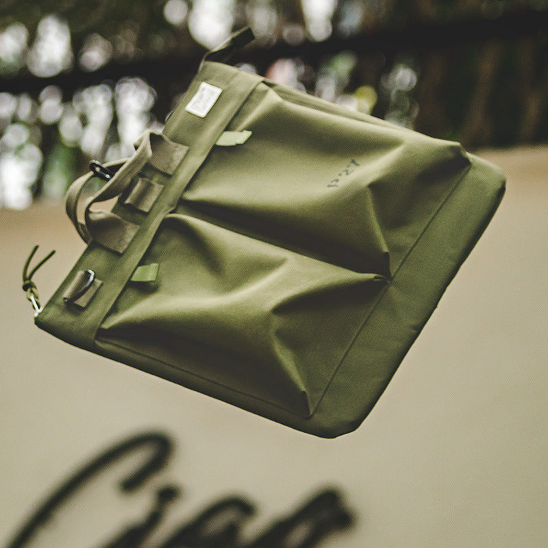 Designed Vintage Canvas Laptop Flyers Helmet Bag for Men-Handbags-Army Green-Free Shipping Leatheretro