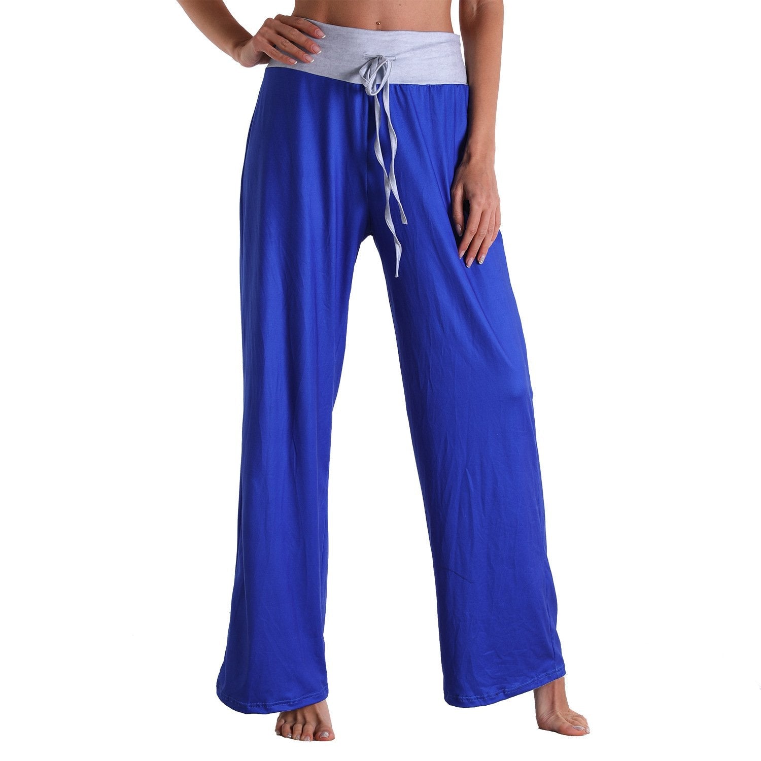 Casual Bandage Solid Loose Homewear Pajamas Pants-Pajamas-2015-S-Free Shipping Leatheretro