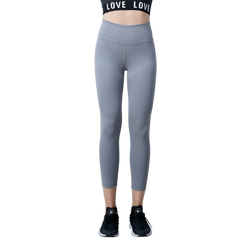 Sexy High Waist Gym Leggings for Women-Activewear-Gray-S-Free Shipping Leatheretro