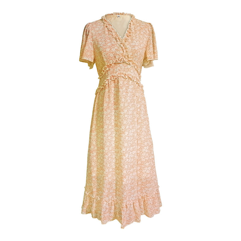 Summer Holiday Dresses for Women-Dresses-Pink-S-Free Shipping Leatheretro