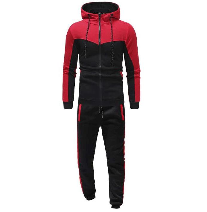 Casual Fall Men Hoodies Sports Suits-Sports Suits-Style1-M-Free Shipping Leatheretro