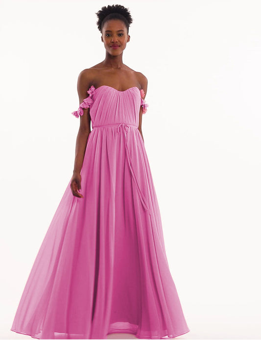 Strapless Pink Party Dresses for Women-Dresses-Pink-S-Free Shipping Leatheretro