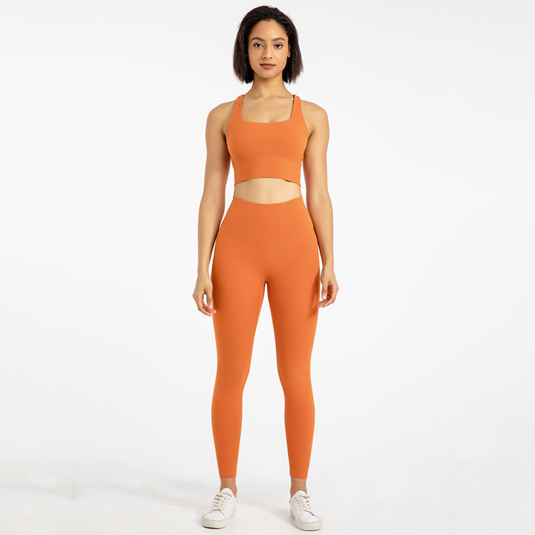Sexy Women Outdoor Running Yoga Sets for Exercising-Activewear-16-4/S-Free Shipping Leatheretro