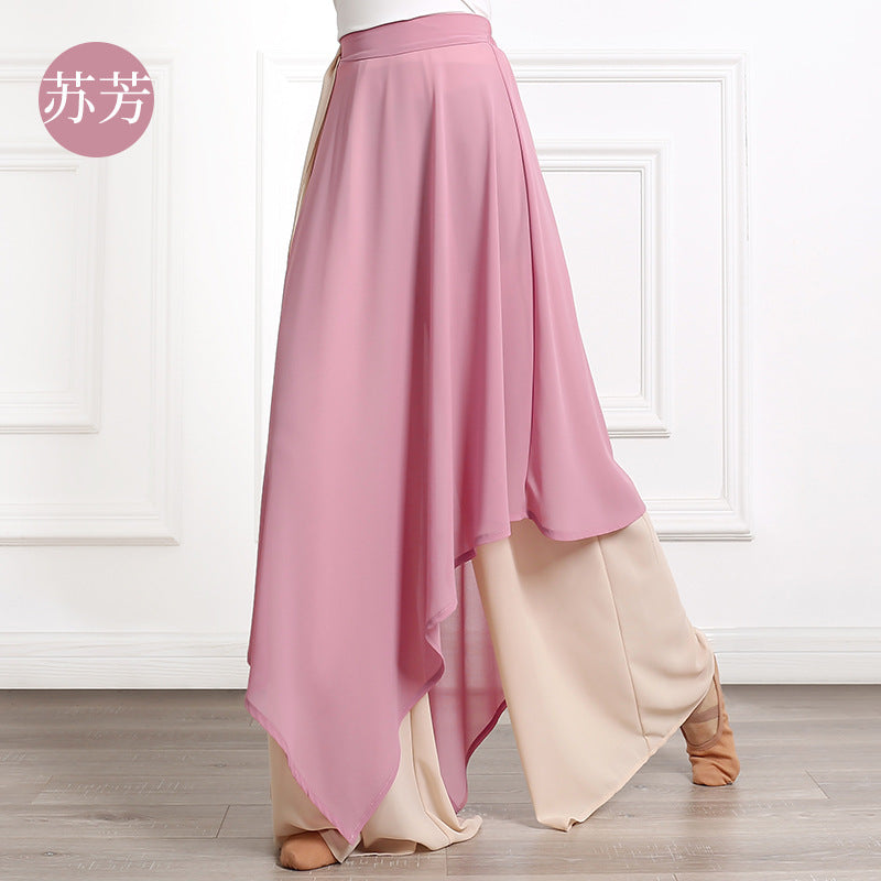 Classic Dancing Wide Legs Pants-Women Bottoms-A-S-Free Shipping Leatheretro