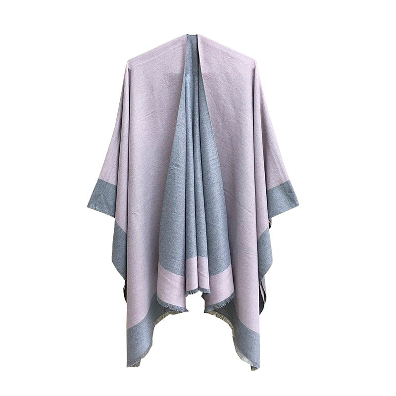 Fashion Traveling Shawls for Women-Scarves & Shawls-Pink-150x130cm-Free Shipping Leatheretro