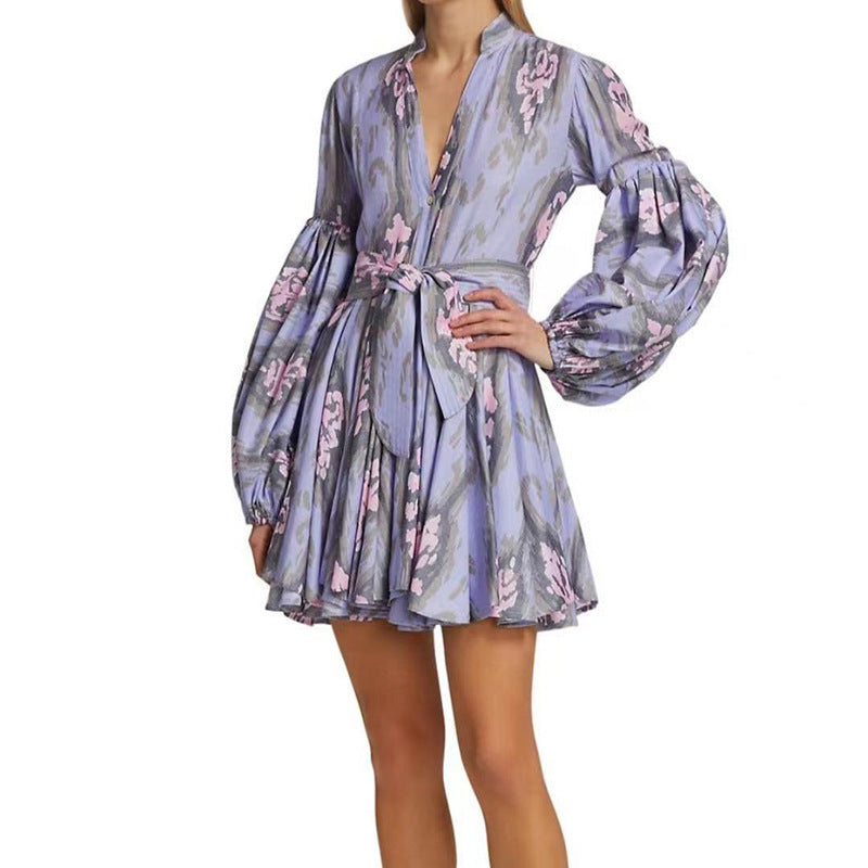 Elegant Fall A Line Dresses-Dresses-Purple-S-Free Shipping Leatheretro