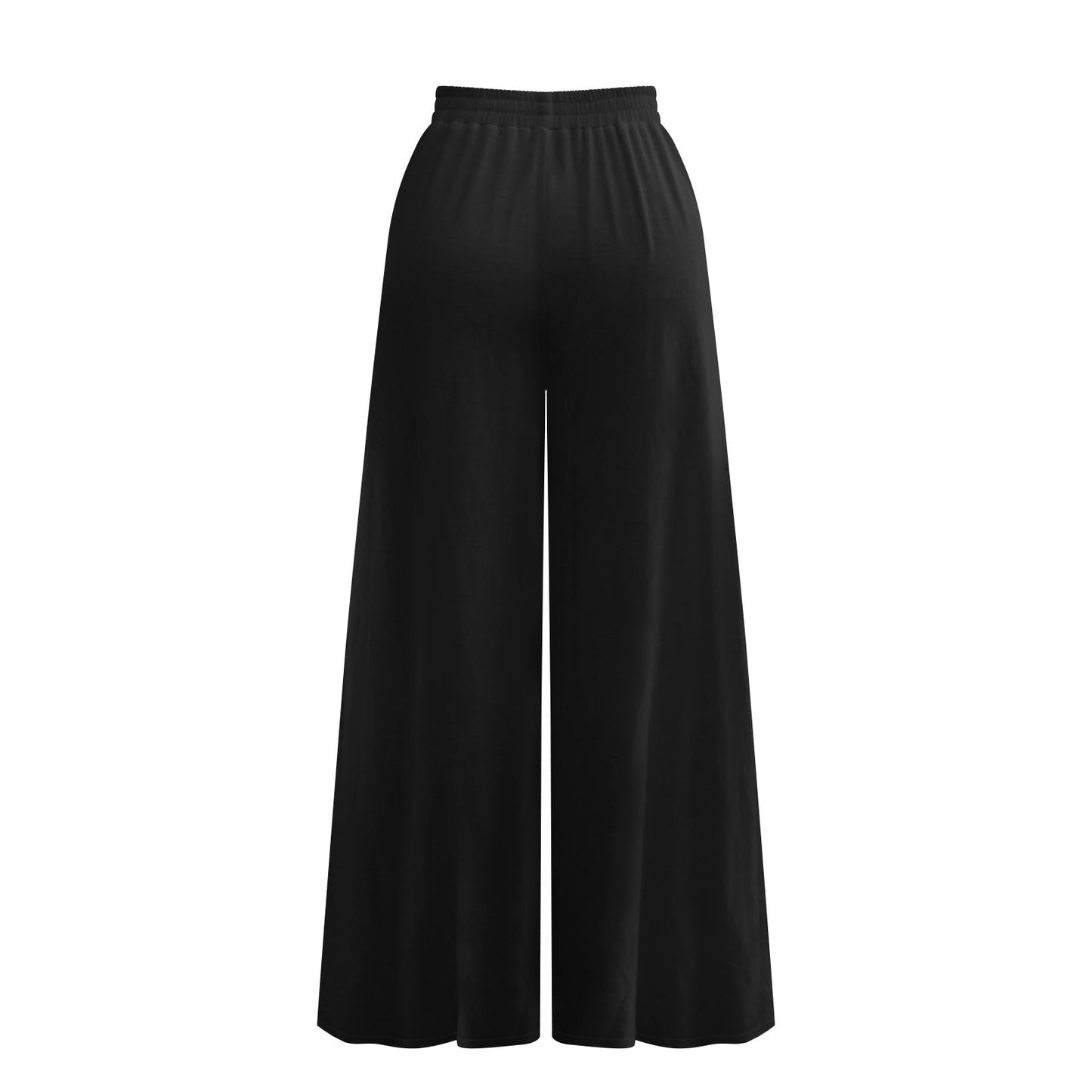 Casual Side Split Women Summer Pants-Pants-Black-S-Free Shipping Leatheretro