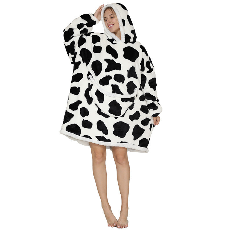 Cozy Sheep Fleece Warm Winter Sleepwear-Sleepwear & Loungewear-Style15-One Size-Free Shipping Leatheretro