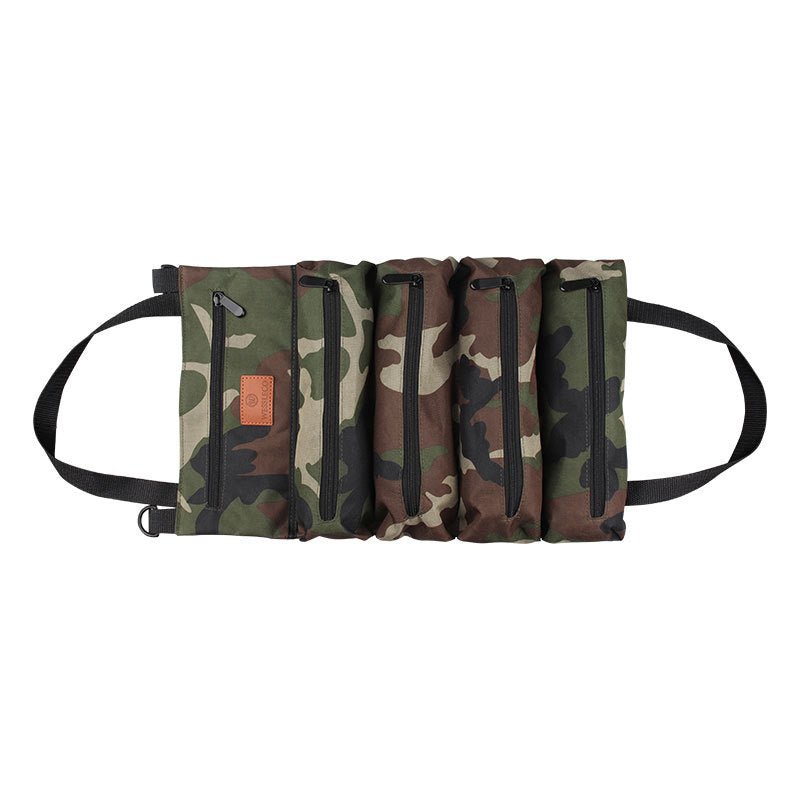 Camoflage Canvas Zippered Tool Storage Bag L167-Canvas cases for tool-Camoflage-1-Free Shipping Leatheretro