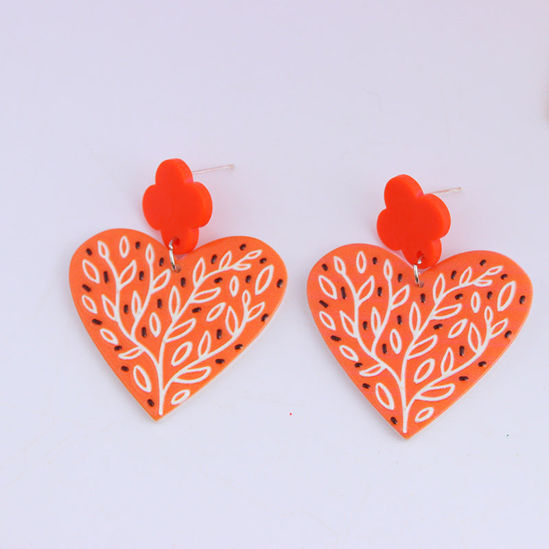 3pcs/Set Valentine's Day Sweetheart Design Women Earrings for Women-Earrings-3-Free Shipping Leatheretro