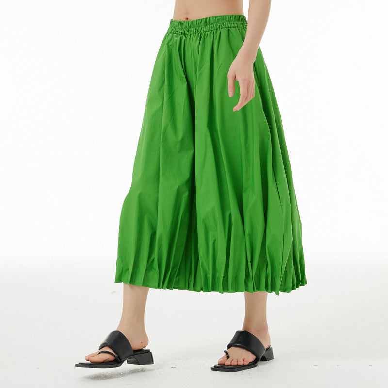 Designed Summer Plus Sizes Cropped Pants-Pants-Green-One Size-Free Shipping Leatheretro