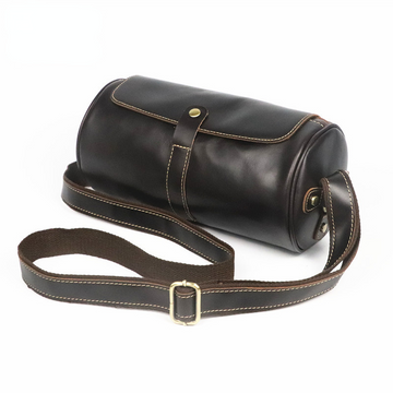 Vintage Shoulder Leather Barrel Bag 3170-Leather Bags-The same as picture-Free Shipping Leatheretro