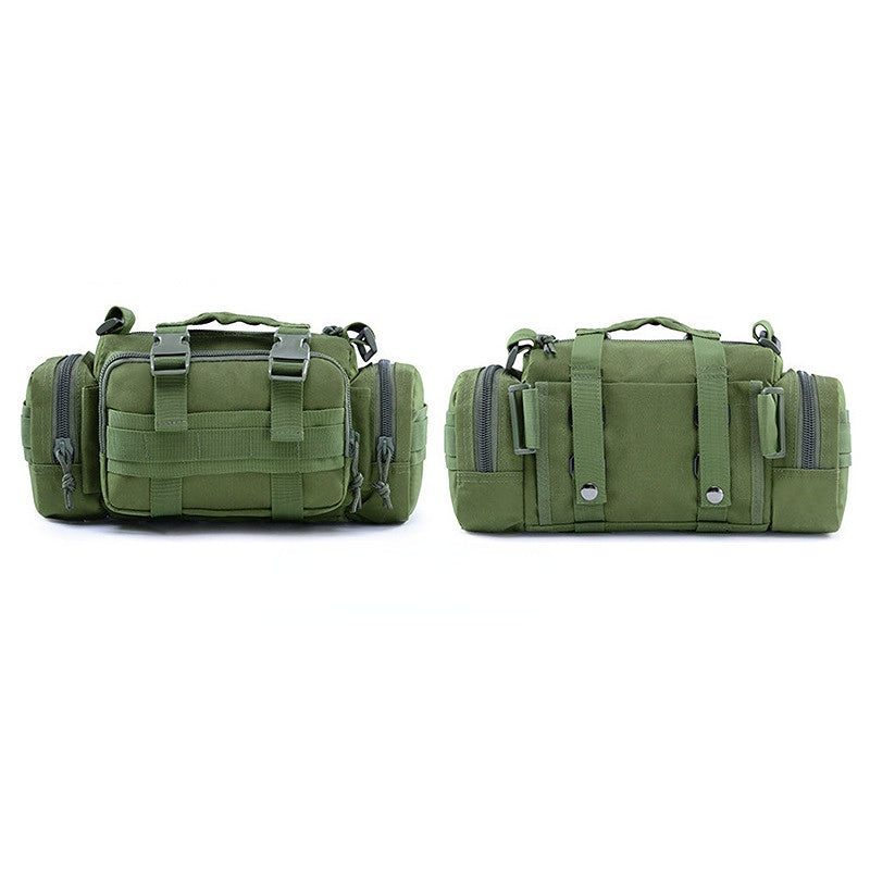 Multifunctional Tactical Bags Cycling Shoulder Bags for Men-Handbags-Army Green-Free Shipping Leatheretro
