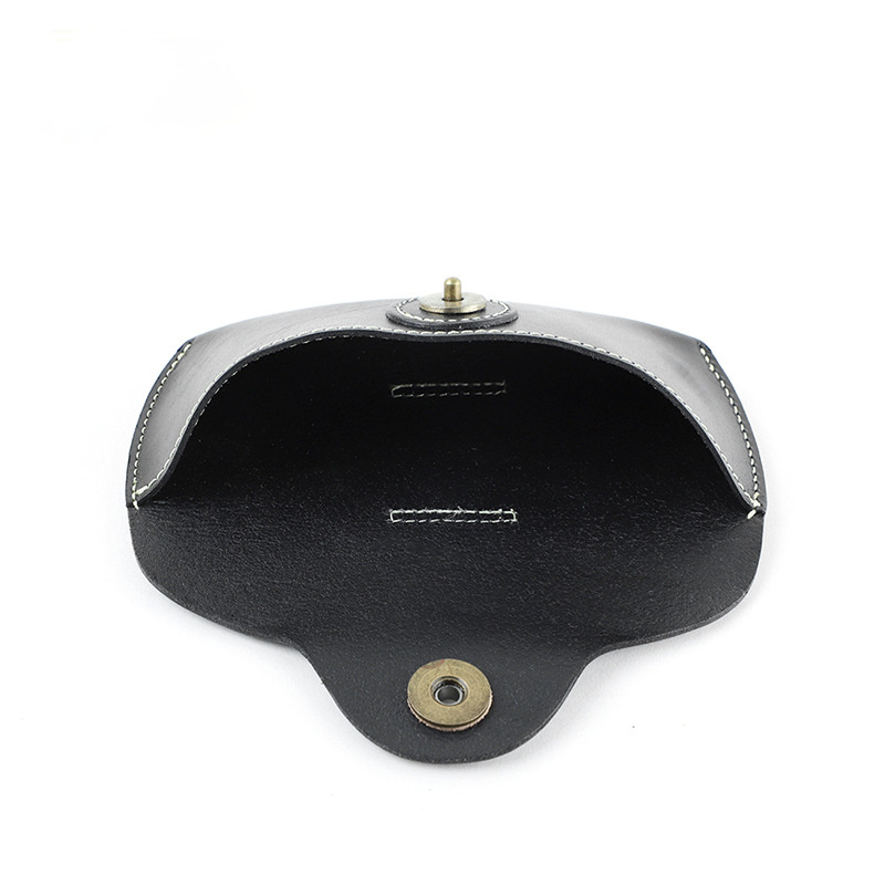 New Handmade Vintage Leather Glass Cases J081-Leather Cases-Red Brown-Free Shipping Leatheretro