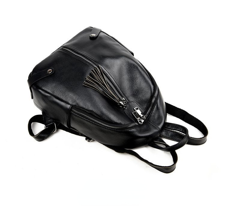 Fashion Leather Traveling Backpack for Women-Wine Red-Free Shipping Leatheretro