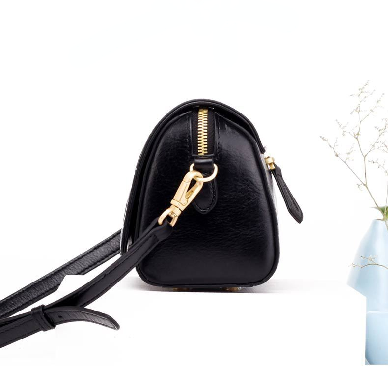 Vintage Small Embossing Leather Shoulder Bags 6518-Leather Shoulder Bags-Red-Free Shipping Leatheretro