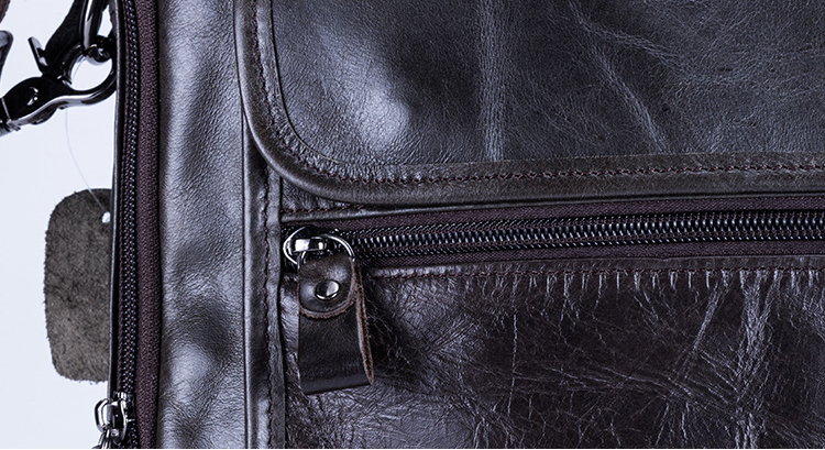 Vintage Men Leather Business Briefcases 15.6" Laptop J9912-Leather Briefcase-Green Oil Wax-Free Shipping Leatheretro