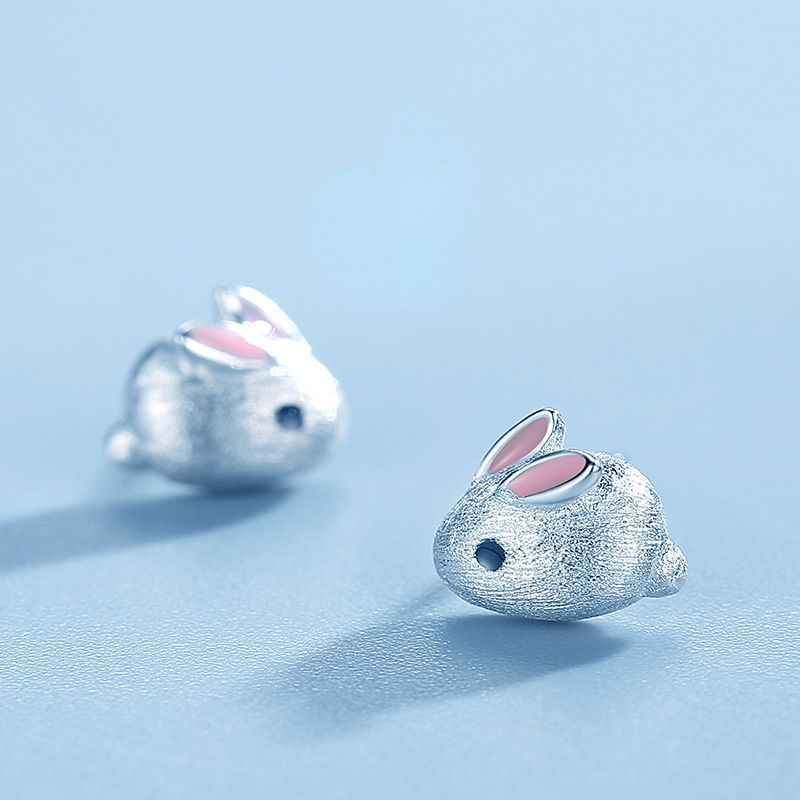 Lovely Small 3D Rabbit Design Earrings-Earrings-The same as picture-Free Shipping Leatheretro