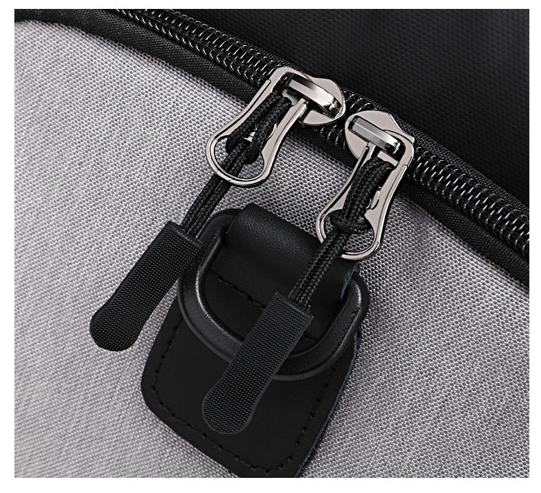 Waterprof Oxford Fabric Multifuctional Foldable Casual Traveling Bags 9209-Duffel Bags-Light Gray-Free Shipping Leatheretro