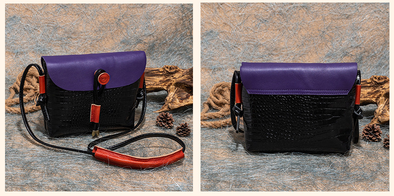 Casual Cowhide Leather Shoulder Handbags for Women 6012-Handbags-Vintage Yellow-Free Shipping Leatheretro