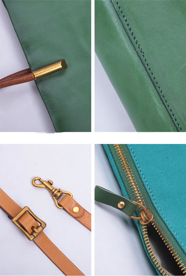 New Women Fashion Leather Shoulder Handbag W8749-Leather Women Bags-Brown-Free Shipping Leatheretro