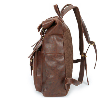 Vintage Leather Travel Backpack B8186-Leather Backpack-Light Brown-Free Shipping Leatheretro