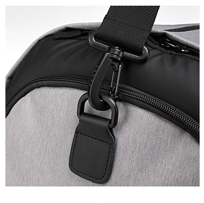 Waterprof Oxford Fabric Multifuctional Foldable Casual Traveling Bags 9209-Duffel Bags-Light Gray-Free Shipping Leatheretro