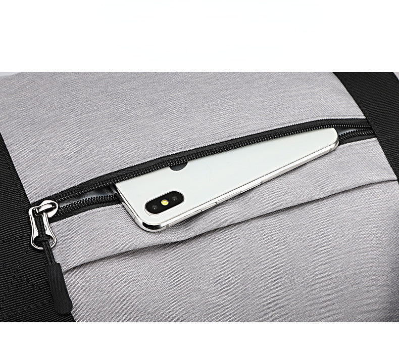 Waterprof Oxford Fabric Multifuctional Foldable Casual Traveling Bags 9209-Duffel Bags-Light Gray-Free Shipping Leatheretro