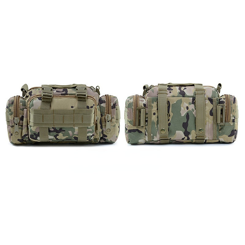 Multifunctional Tactical Bags Cycling Shoulder Bags for Men-Handbags-CP Camouflage-Free Shipping Leatheretro