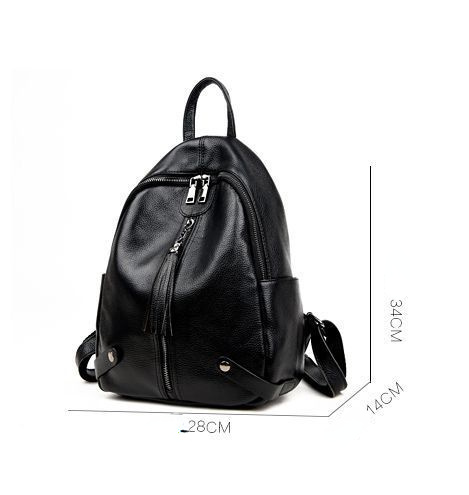 Fashion Leather Traveling Backpack for Women-Wine Red-Free Shipping Leatheretro