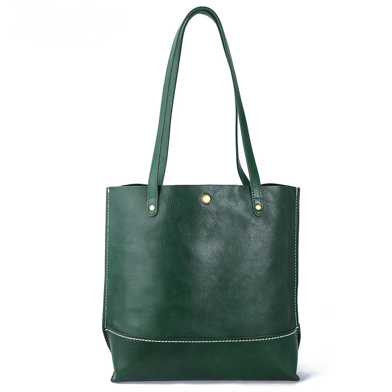 Women Vintage Causal Leatehr Handbags J8832-Leather Handbags-Green-Free Shipping Leatheretro