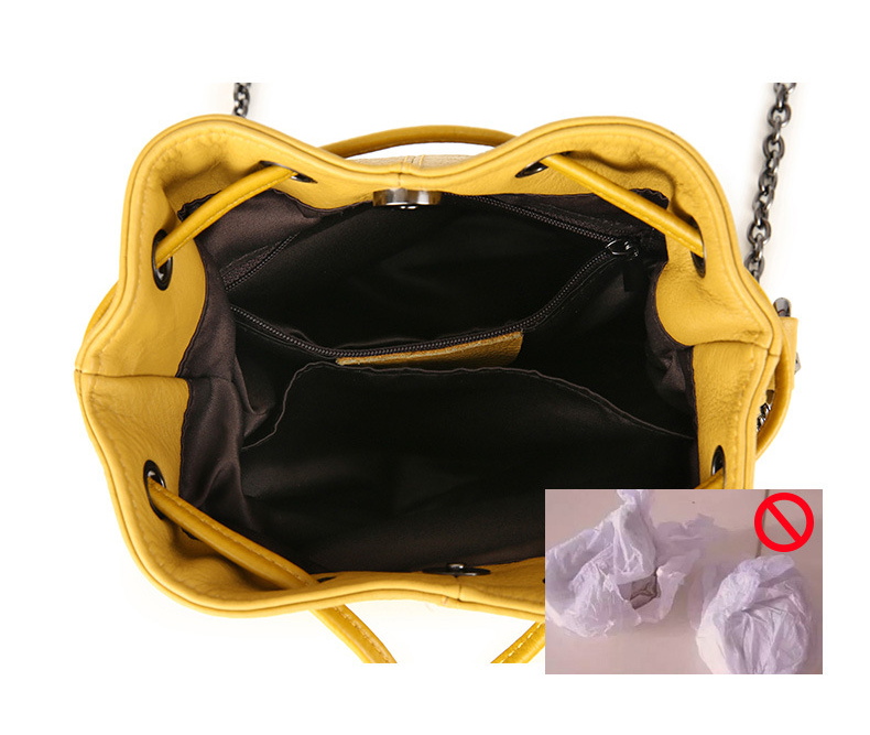 Fashion Chain Leather Crossbody Bag for Women 8953-Leather Bags for Women-White-Free Shipping Leatheretro