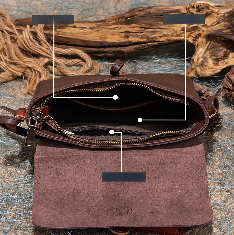 Vintage Cute Leather Shoulder Bags for Women 6011-Handbags-Yellow-Free Shipping Leatheretro