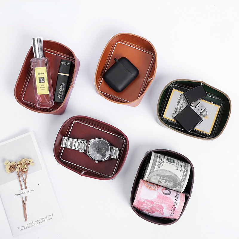 Vintage Leather Organizer Bag K130-Leather Cases-Brown-Free Shipping Leatheretro