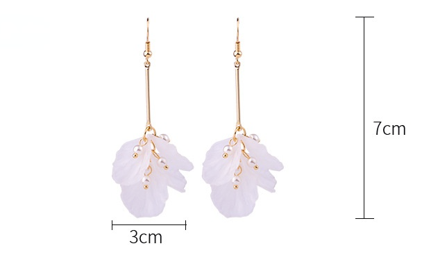 Elegant Preserved Fresh Flower Design Women Dangle Earrings-Earrings-The same as picture-Free Shipping Leatheretro