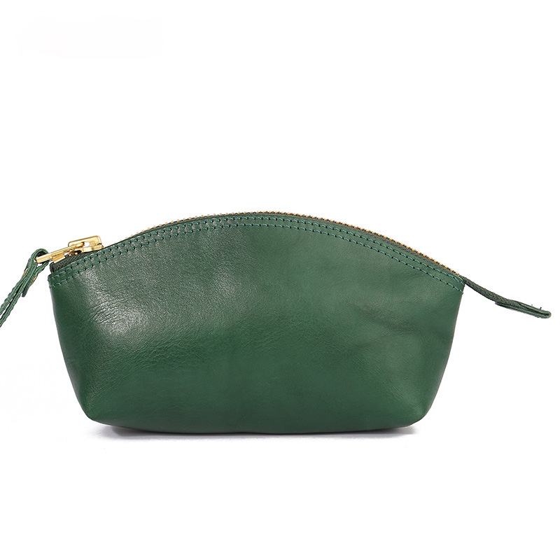 Women Leather Organizer Bags J9382-Leather Bags-Green-Free Shipping Leatheretro