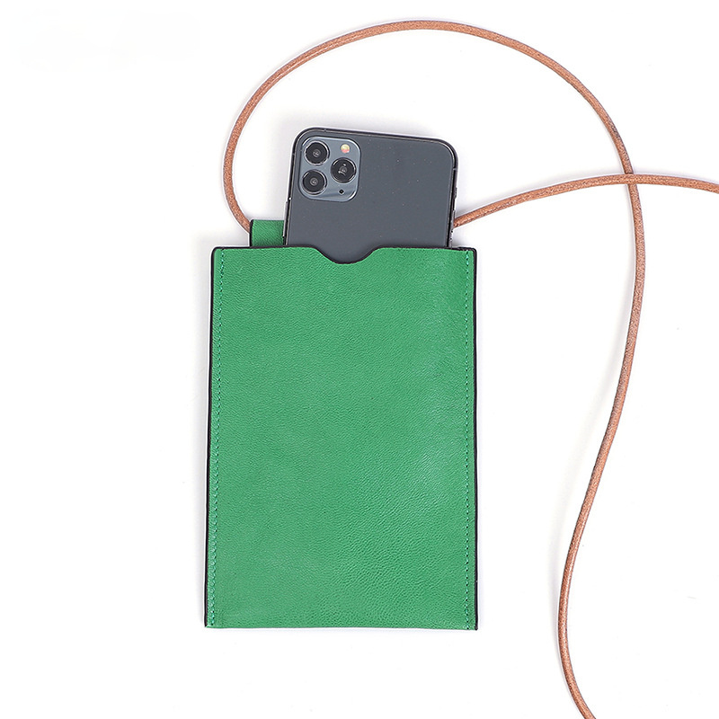 Retro Leather Women Crossbody Cellphoe Bag K101-Leather Women Bags-Brown-Free Shipping Leatheretro